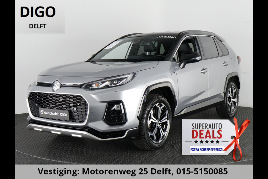 Suzuki Across 2.5 PLUG-IN AWD STYLE TWO-TONE 1500 KG TREKGEWICHT 1e EIG. GARANTIE 3-2033.*BI-TONE BODY PACK.HALF LEDER.STOELVERWARMING. CARPLAY. CAMERA. Suzuki Across 2.5 PLUG-IN AWD STYLE TWO-TONE 1500 KG TREKGEWICHT 1e EIG. GARANTIE 3-2033.*BI-TONE BODY PACK.HALF LEDER.STOELVERWARMING. CARPLAY. CAMERA.