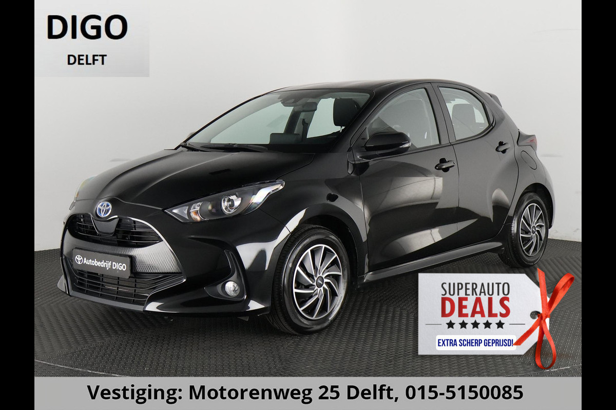 Toyota Yaris 1.5 HYBRIDE BLACKLINE GARANTIE 5-2034 AUTOMAAT. CLOUD NAVI. SLECHTS 11.000 KM.