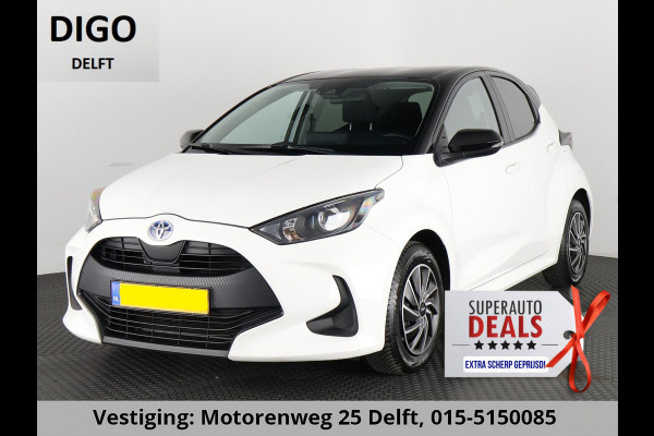 Toyota Yaris 1.5 HYBRIDE GARANTIE TOT 2033* BLACK & WHITE BIJNA 2023. CLOUD NAVI.CLIMA.CRUISE