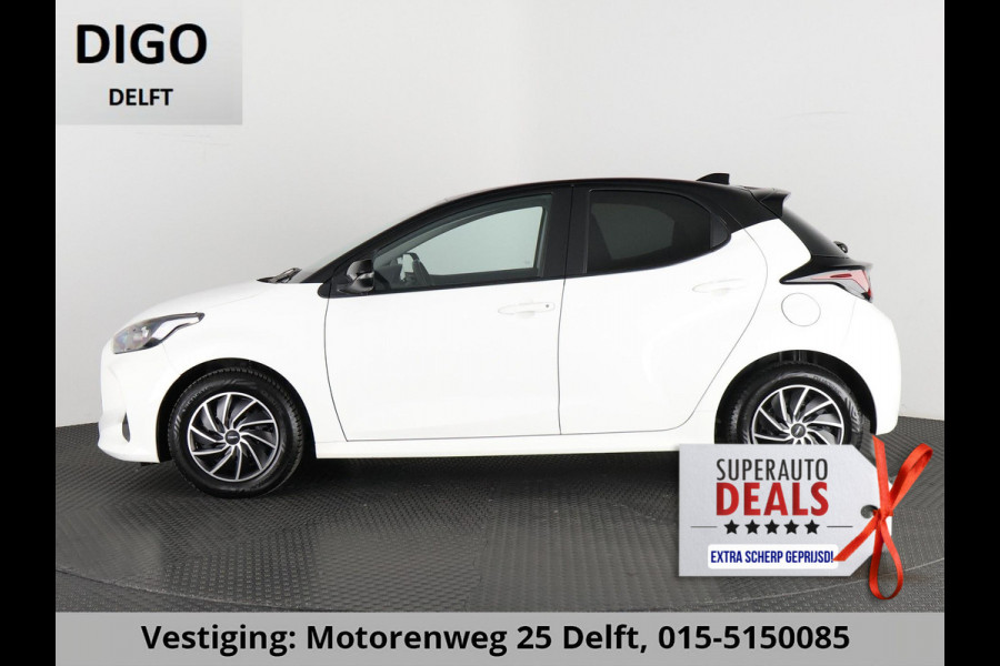 Toyota Yaris 1.5 HYBRIDE GARANTIE TOT 2033* BLACK & WHITE BIJNA 2023. CLOUD NAVI.CLIMA.CRUISE