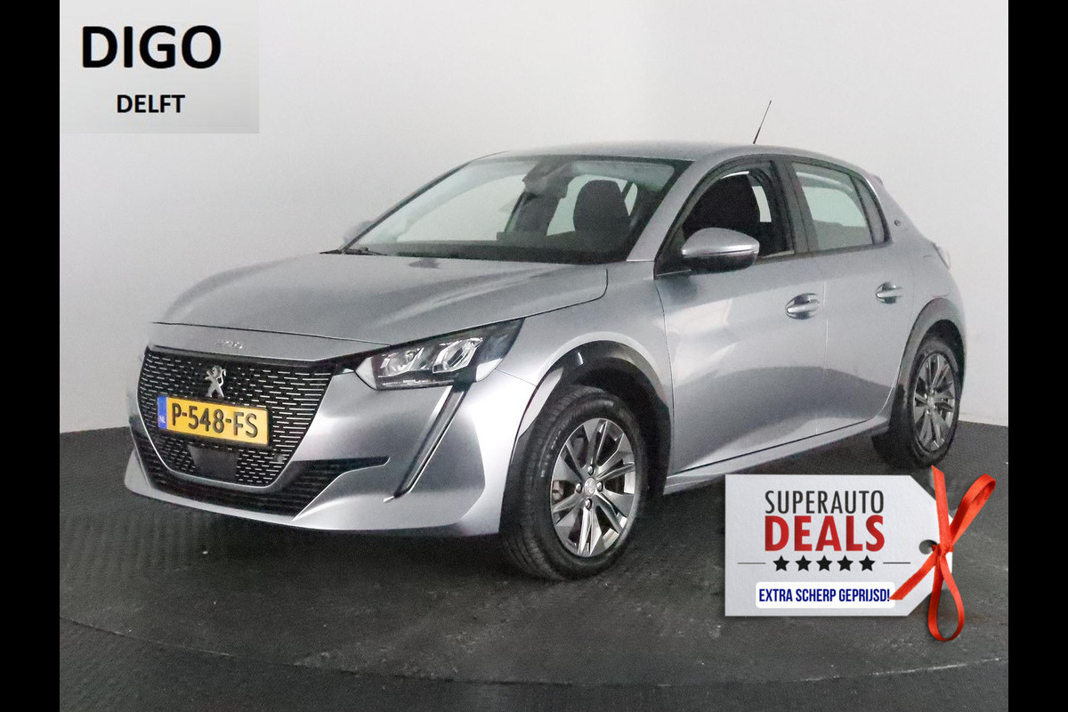 Peugeot e-208 EV ALLURE PACK 50 KWh ACCU= 93% +SNELLADEN GARANTIE TOT 2031** 3 FASE LADEN TOT 2 JAAR GARANTIE ! Als nieuw!