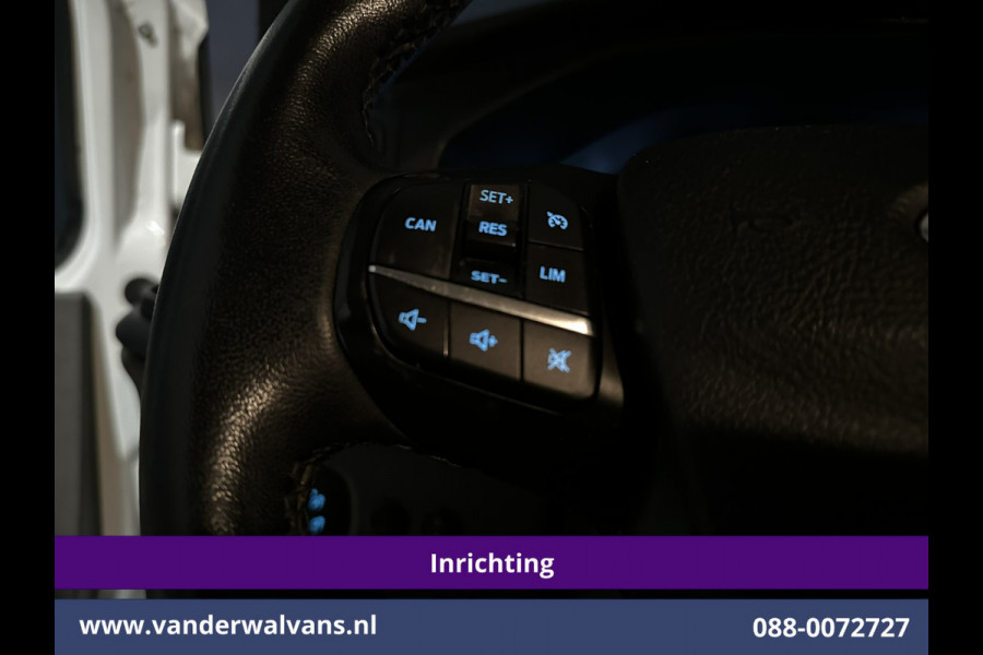 Ford Transit Custom 2.0 TDCI L1H1 Inrichting Euro6 Airco | Camera | LED | Apple Carplay | Android Auto | Cruisecontrol 2500kg trekhaak, Verwarmde voorruit, Parkeersensoren, Bijrijdersbank