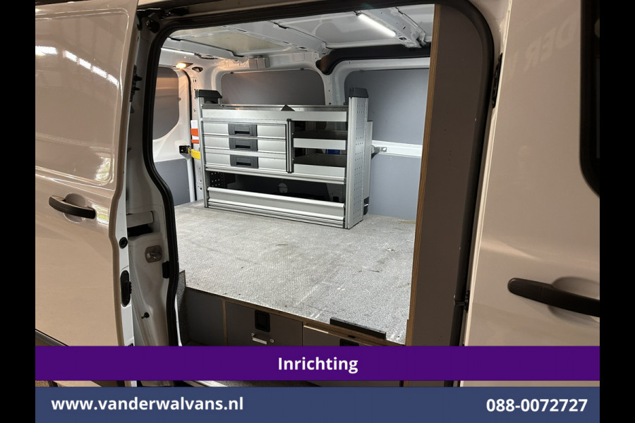 Ford Transit Custom 2.0 TDCI L1H1 Inrichting Euro6 Airco | Camera | LED | Apple Carplay | Android Auto | Cruisecontrol 2500kg trekhaak, Verwarmde voorruit, Parkeersensoren, Bijrijdersbank