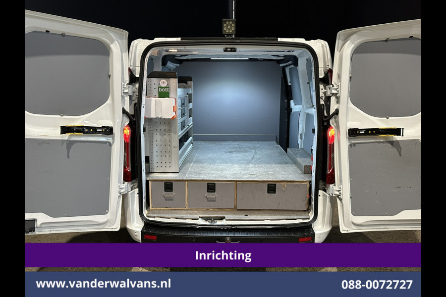 Ford Transit Custom 2.0 TDCI L1H1 Inrichting Euro6 Airco | Camera | LED | Apple Carplay | Android Auto | Cruisecontrol 2500kg trekhaak, Verwarmde voorruit, Parkeersensoren, Bijrijdersbank