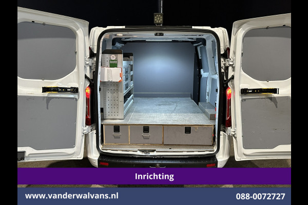 Ford Transit Custom 2.0 TDCI L1H1 Inrichting Euro6 Airco | Camera | LED | Apple Carplay | Android Auto | Cruisecontrol 2500kg trekhaak, Verwarmde voorruit, Parkeersensoren, Bijrijdersbank