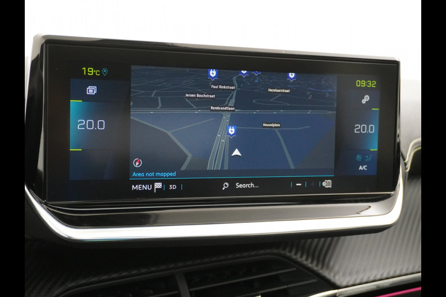 Peugeot e-208 EV GT 350 50kWh Panormadak Adap.Cruise 360°Camera Navi Ecc Stoelverwarming Apple Carplay Android Auto DAB+ Lane Assist Keyless Led Pdc 1e Eigenaar Origineel Nederlandse Auto