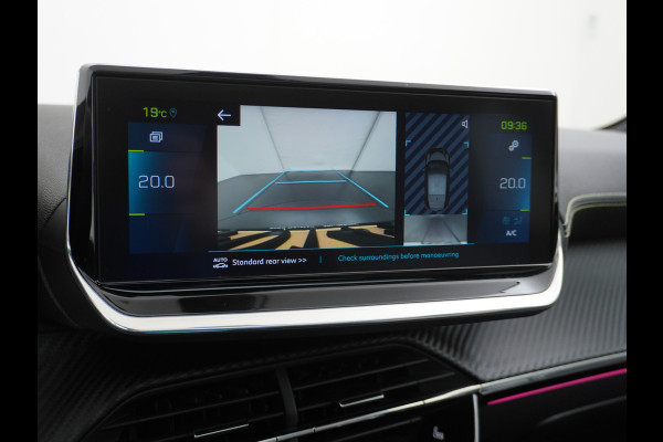 Peugeot e-208 EV GT 350 50kWh Panormadak Adap.Cruise 360°Camera Navi Ecc Stoelverwarming Apple Carplay Android Auto DAB+ Lane Assist Keyless Led Pdc 1e Eigenaar Origineel Nederlandse Auto