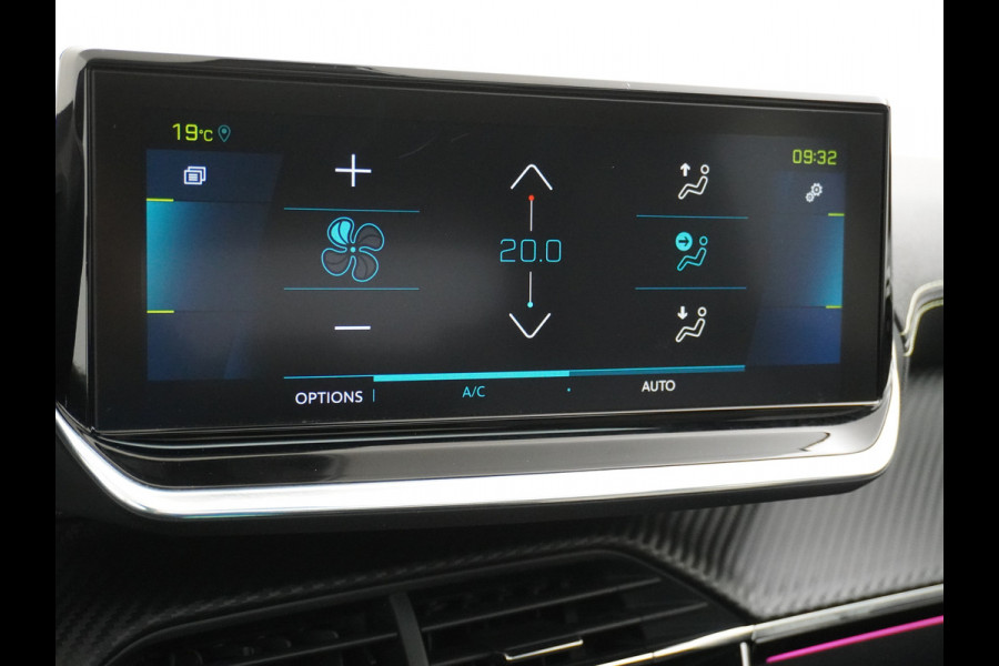 Peugeot e-208 EV GT 350 50kWh Panormadak Adap.Cruise 360°Camera Navi Ecc Stoelverwarming Apple Carplay Android Auto DAB+ Lane Assist Keyless Led Pdc 1e Eigenaar Origineel Nederlandse Auto