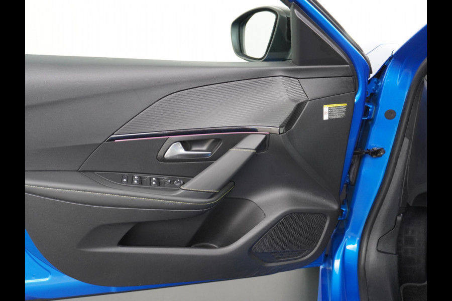 Peugeot e-208 EV GT 350 50kWh Panormadak Adap.Cruise 360°Camera Navi Ecc Stoelverwarming Apple Carplay Android Auto DAB+ Lane Assist Keyless Led Pdc 1e Eigenaar Origineel Nederlandse Auto