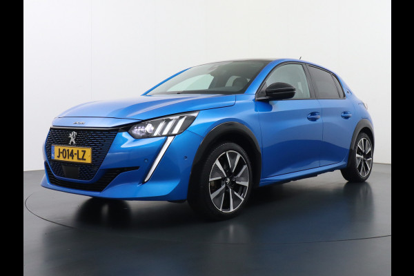 Peugeot e-208 EV GT 350 50kWh Panormadak Adap.Cruise 360°Camera Navi Ecc Stoelverwarming Apple Carplay Android Auto DAB+ Lane Assist Keyless Led Pdc 1e Eigenaar Origineel Nederlandse Auto