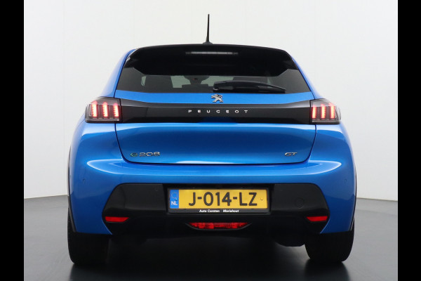 Peugeot e-208 EV GT 350 50kWh Panormadak Adap.Cruise 360°Camera Navi Ecc Stoelverwarming Apple Carplay Android Auto DAB+ Lane Assist Keyless Led Pdc 1e Eigenaar Origineel Nederlandse Auto