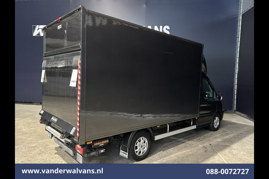Ford Transit 2.0 TDCI 130pk Bakwagen Laadklep Euro6 Airco | 951kg laadvermogen | Camera | Navigatie | Cruisecontrol LM velgen, Verwarmde voorruit, Stoelverwarming, Bijrijdersbank