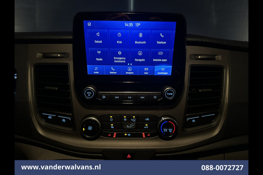 Ford Transit 2.0 TDCI 130pk Bakwagen Laadklep Euro6 Airco | 951kg laadvermogen | Camera | Navigatie | Cruisecontrol LM velgen, Verwarmde voorruit, Stoelverwarming, Bijrijdersbank