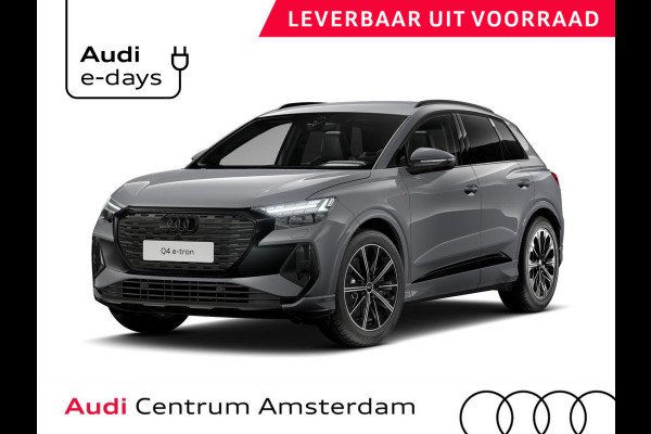 Audi Q4 e-tron S edition Competition e-tron 45 82 kWh 286pk | Assistentiepakket plus | Optiek pakket zwart plus | Ambient verlichting | Privacy glas |