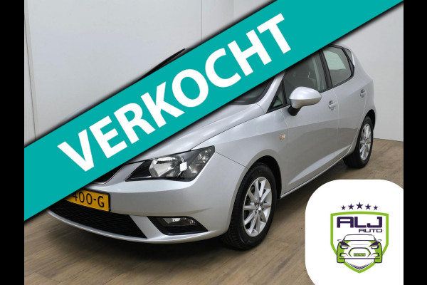 Seat Ibiza Occasion grijs met trekhaak en carplay radio | Tweedehands Seat Ibiza met sportvelgen en 5 deurs uitv. | Navi | Airco