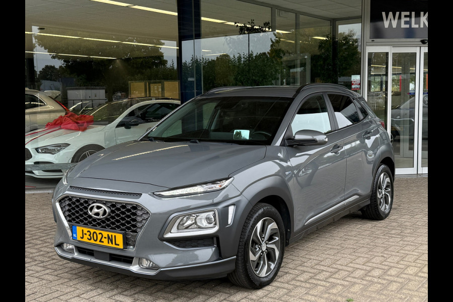 Hyundai Kona 1.6 GDI HEV Fashion Navi|Trekhaak|Camera|Dealer Onderhouden