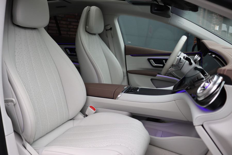 Mercedes-Benz EQS 450+ AMG Line 118 kWh | Hyperscreen | Luchtvering | Achterasbesturing | Distronic | Burmester | Memory | Keyless Go | Warmtepomp | Elek. Zitplaatsen Achter |