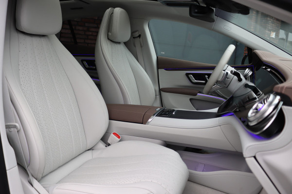 Mercedes-Benz EQS 450+ AMG Line 118 kWh | Hyperscreen | Luchtvering | Achterasbesturing | Distronic | Burmester | Memory | Keyless Go | Warmtepomp | Elek. Zitplaatsen Achter |