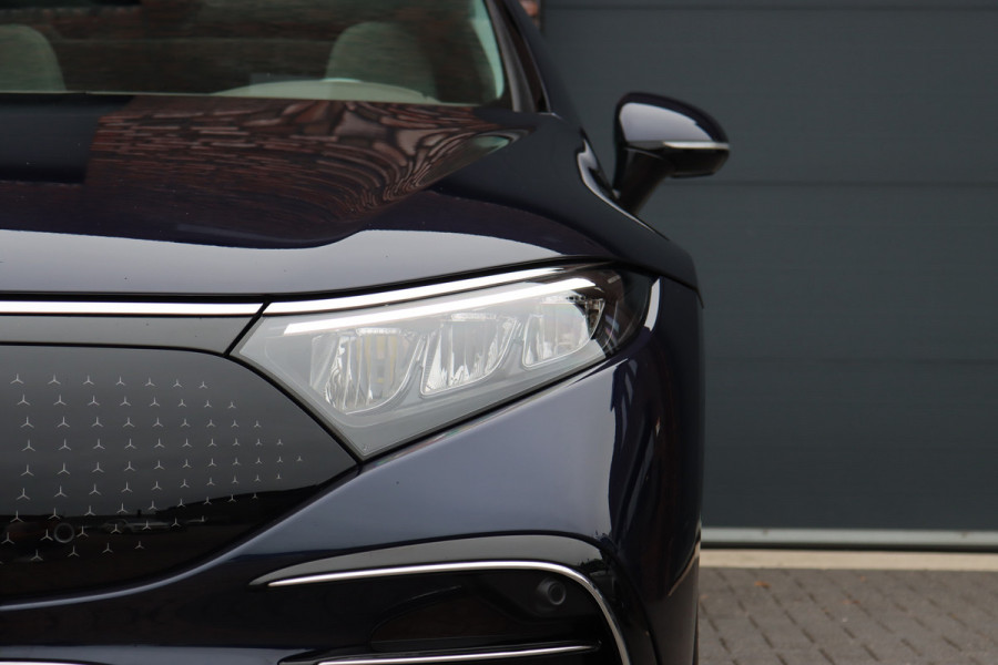 Mercedes-Benz EQS 450+ AMG Line 118 kWh | Hyperscreen | Luchtvering | Achterasbesturing | Distronic | Burmester | Memory | Keyless Go | Warmtepomp | Elek. Zitplaatsen Achter |
