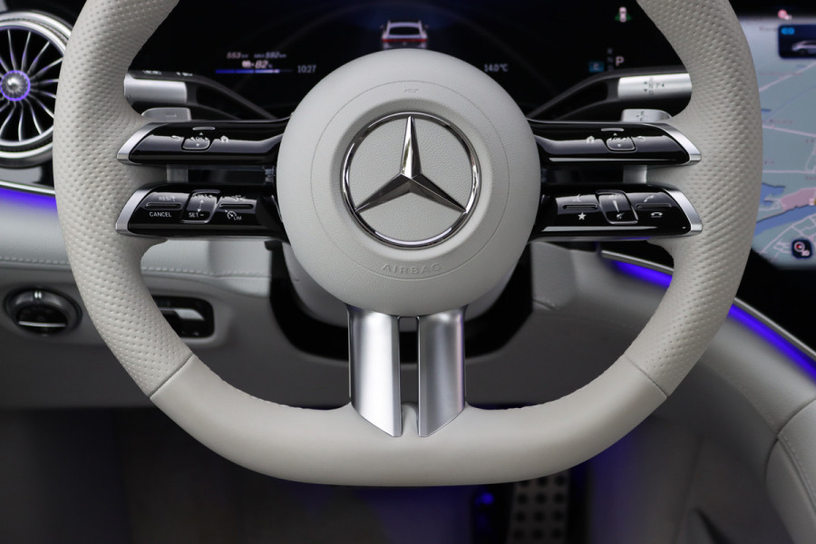 Mercedes-Benz EQS 450+ AMG Line 118 kWh | Hyperscreen | Luchtvering | Achterasbesturing | Distronic | Burmester | Memory | Keyless Go | Warmtepomp | Elek. Zitplaatsen Achter |