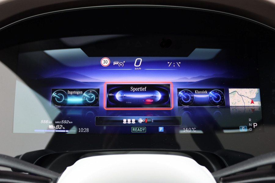 Mercedes-Benz EQS 450+ AMG Line 118 kWh | Hyperscreen | Luchtvering | Achterasbesturing | Distronic | Burmester | Memory | Keyless Go | Warmtepomp | Elek. Zitplaatsen Achter |