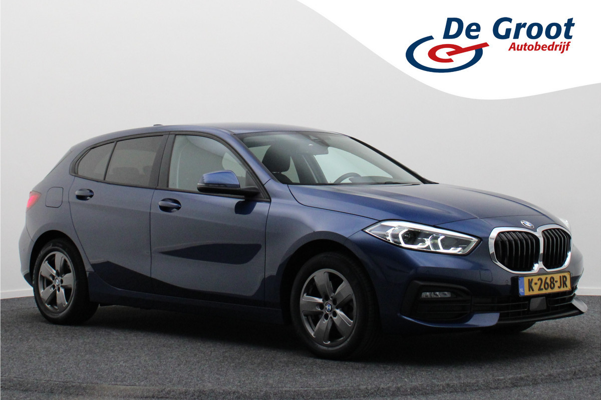 BMW 1-serie 118i Executive Edition Automaat Camera, Stuur-/Stoelverw., Apple Carplay, LED, Lane Assist