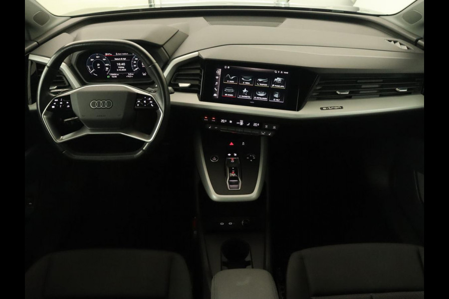 Audi Q4 e-tron 40 Launch edition 77 kWh | Warmtepomp | Stoelverwarming | Adaptive cruise | Keyless | Carplay | 19'' | Camera | Climate control