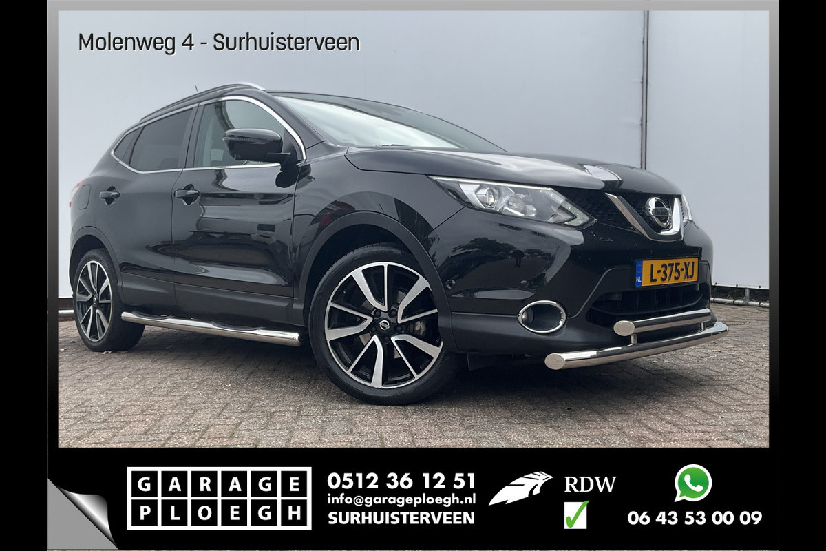 Nissan QASHQAI 1.2 Tekna Navi Cam Bull/Side Bars Trekhaak Uitstraling Nissan QASHQAI 1.2 Tekna Navi Cam Bull/Side Bars Trekhaak Uitstraling