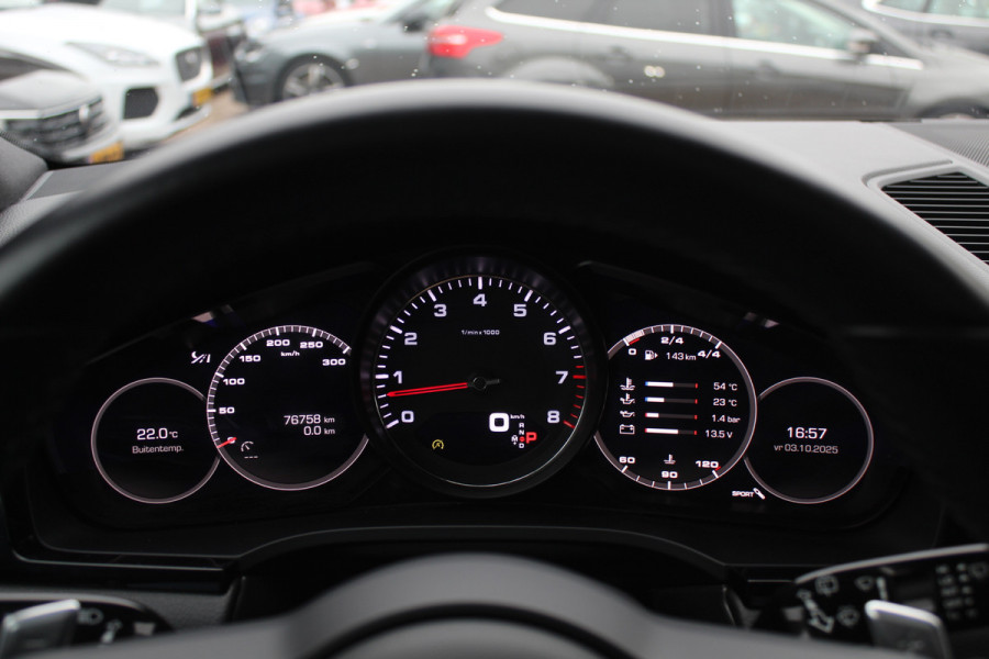 Porsche Cayenne 2.9 S 76.749 km! / Panoramadak / Camera / Luchtvering / 22'' / Nachtzicht / Sportdesign / Memory seats / Stoelventilatie 4x / Stoelverwarming 4x