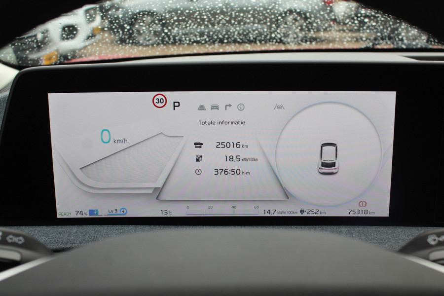 Kia Ev6 Air 58 kWh / SoH 95.9% / Camera / Navigatie / Keyless / 19'' / DAB  / Stuur+Stoelverwarming / Dodehoek / ACC