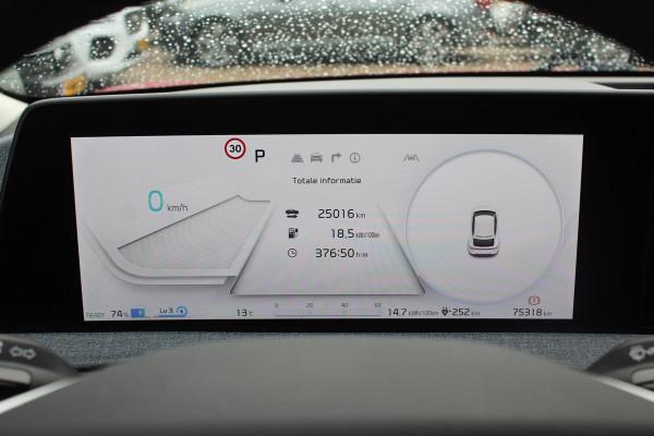Kia Ev6 Air 58 kWh / SoH 95.9% / Camera / Navigatie / Keyless / 19'' / DAB  / Stuur+Stoelverwarming / Dodehoek / ACC
