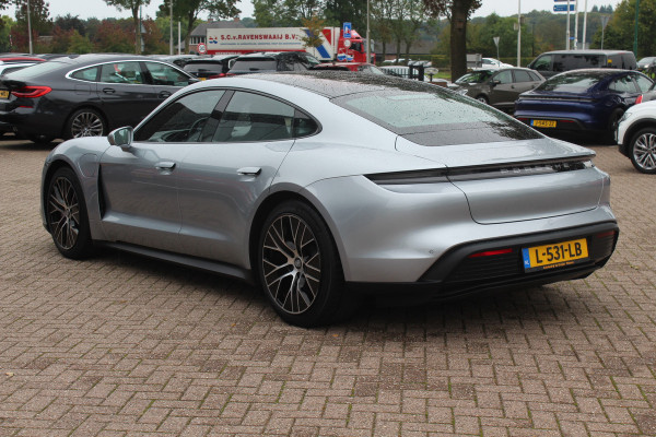 Porsche Taycan Performance 84 kWh / SoH 94.5% / Panoramadak / 360Camera / Adaptieve stoelen / Sportchrono / 20'' / Bose / Keyless / Dodehoek / Navigatie / Stoelverwarming / Cruise Control