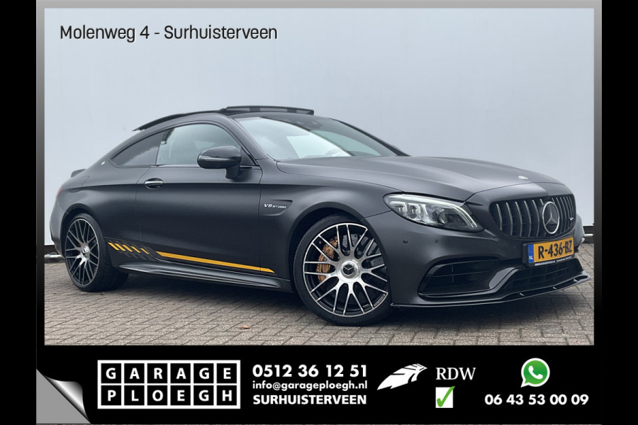 Mercedes-Benz AMG C Coupé 63 S Final Edition NL-Geleverd |1 of 499| Keramisch Carbon Designo graphitgrau magno