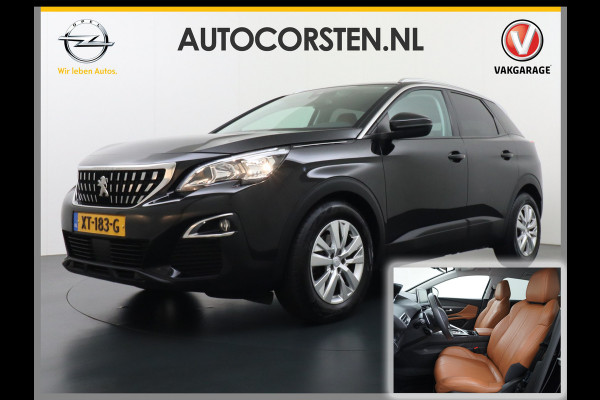 Peugeot 3008 1.2T 131PK Automaat Leder Apple Carplay Android Auto Navi Ecc Cruise Control Pdc Wifi PureTech Led Lmv Privacy Glas Connected Apps 1e Eigenaar Origineel Nederlandse Auto