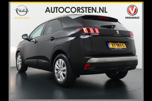 Peugeot 3008 1.2T 131PK Automaat Leder Apple Carplay Android Auto Navi Ecc Cruise Control Pdc Wifi PureTech Led Lmv Privacy Glas Connected Apps 1e Eigenaar Origineel Nederlandse Auto