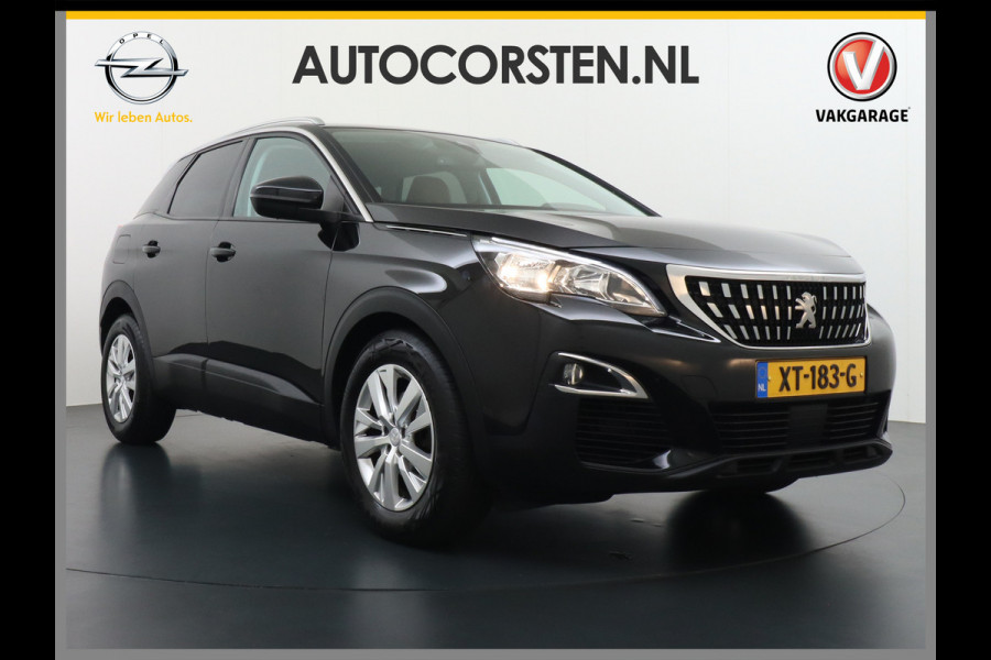 Peugeot 3008 1.2T 131PK Automaat Leder Apple Carplay Android Auto Navi Ecc Cruise Control Pdc Wifi PureTech Led Lmv Privacy Glas Connected Apps 1e Eigenaar Origineel Nederlandse Auto