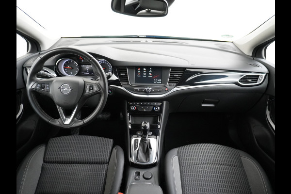Opel Astra Sports Tourer 1.4T 145pk Navi Camera Lane-dep. Keyless 1/2Leer CruiseControl Led Bluetooth Pdc Apple/Android Aut.Verlichting Isofix Elek.Ramen Ecc Tel. Usb 16''LM Business Elegance