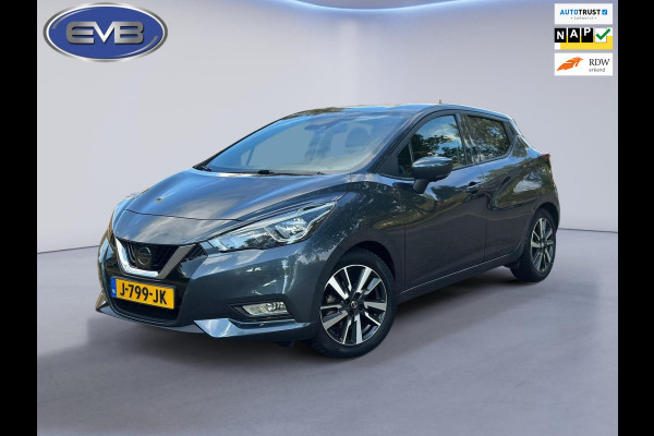 Nissan Micra 1.0 IG-T Tekna, 360 camera, stoelverwarming, trekhaak, dab,alle opties, 1e eigenaar, nl auto met nap