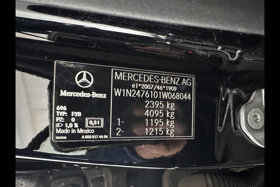 Mercedes-Benz Glb 180 d Business Solution Luxury [ 7-Pers. ] (INCL-BTW) Aut. *LUXURY-LEATHER | FULL-LED | AMBIENT-LIGHT | WIDESCREEN-DIGI-COCKPIT | HEATED-COMFORTSEATS | CAMERA | DAB+ | NAVI-FULLMAP | ECC | MEMORY-PACK | PDC | CRUISE | PRIVACY-GLASS |