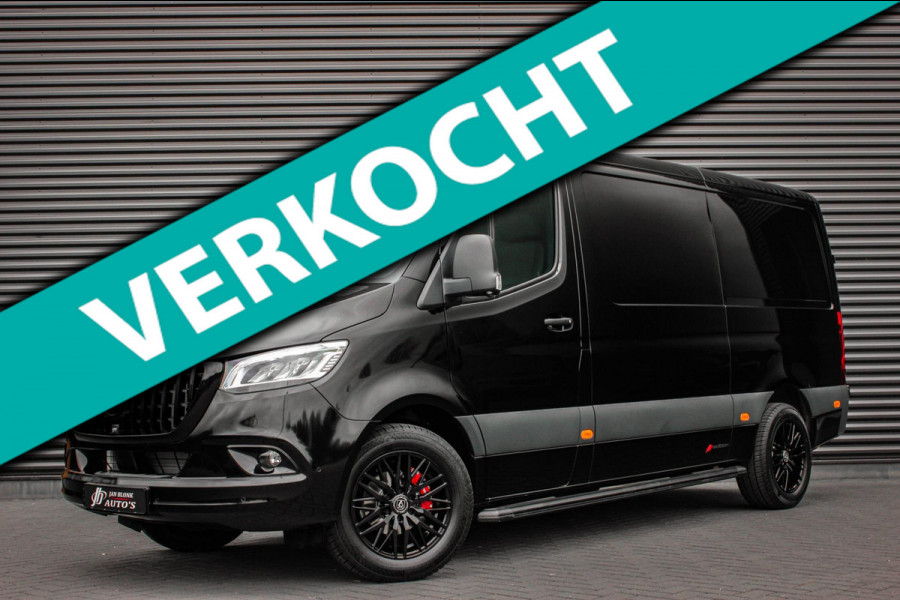 Mercedes-Benz Sprinter 319CDI L2H1 RWD 190PK FULL BLACK JB- EDITION / 3500KG / NEW / DIRECT RIJDEN / NAVIGATIE / PDC / FULL / LED