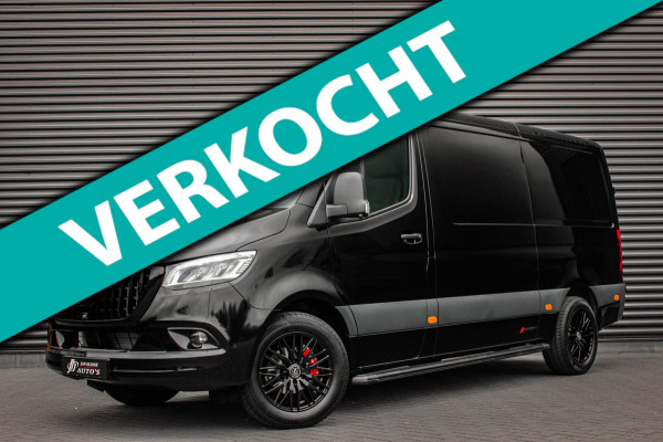 Mercedes-Benz Sprinter 319CDI L2H1 RWD 190PK FULL BLACK JB- EDITION / 3500KG / NEW / DIRECT RIJDEN / NAVIGATIE / PDC / FULL / LED