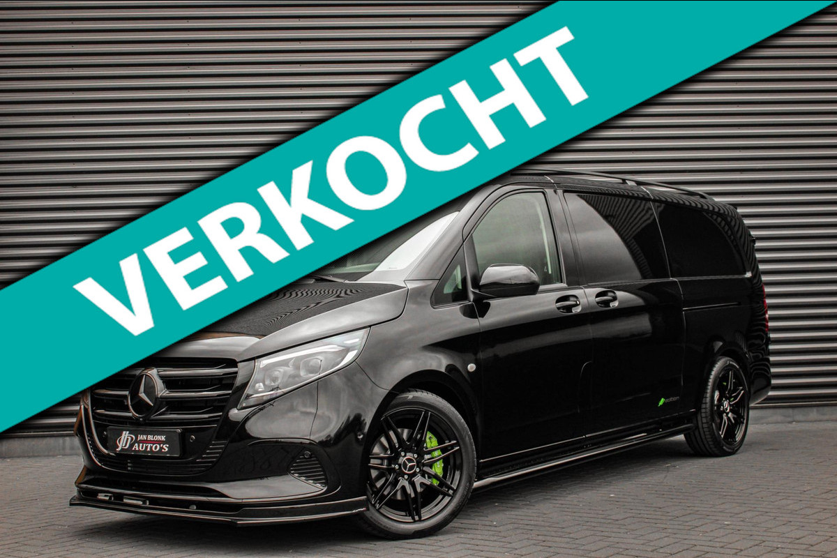 Mercedes-Benz Vito 119 CDI L3 SELECT LANG LEDEREN BEKLEDING / 2XSCHUIFDEUR / FULL BLACK / VERLAAGD / AMG / APPLE CARPLAY /FULL