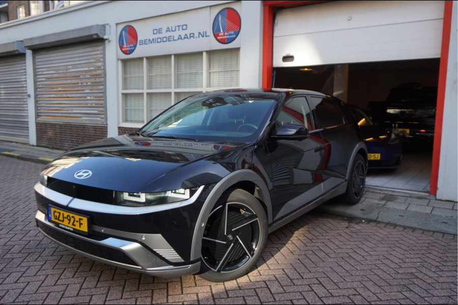 Hyundai IONIQ 5 Lounge 84 kWh | Long Range | LEER | Head Up Display | Adaptive + Lane | Memory + stoel- en stuurverwarming + stoelkoeling | Premium audio | 360 camera | Sfeerverlichting | BTW