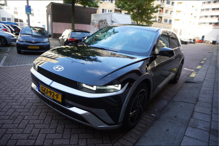 Hyundai IONIQ 5 Lounge 84 kWh | Long Range | LEER | Head Up Display | Adaptive + Lane | Memory + stoel- en stuurverwarming + stoelkoeling | Premium audio | 360 camera | Sfeerverlichting | BTW