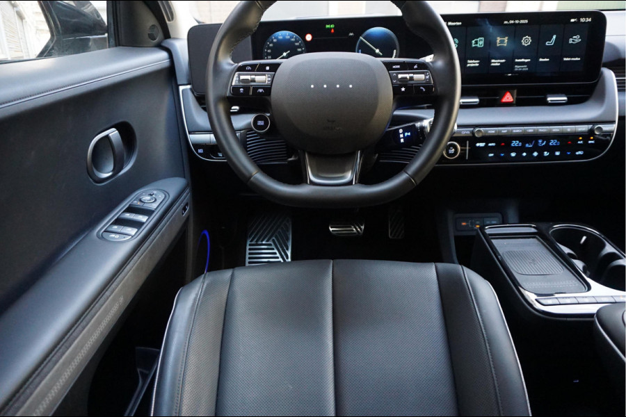 Hyundai IONIQ 5 Lounge 84 kWh | Long Range | LEER | Head Up Display | Adaptive + Lane | Memory + stoel- en stuurverwarming + stoelkoeling | Premium audio | 360 camera | Sfeerverlichting | BTW