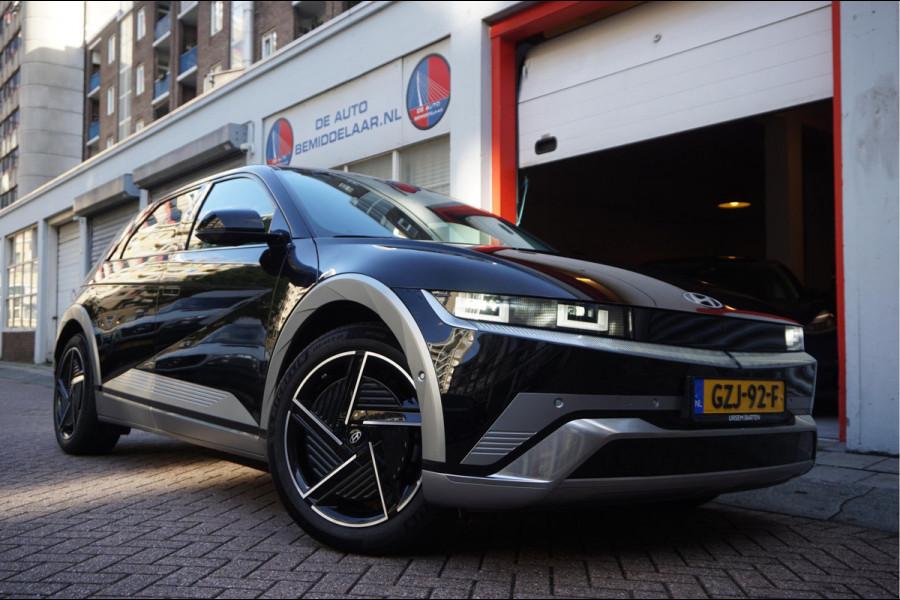 Hyundai IONIQ 5 Lounge 84 kWh | Long Range | LEER | Head Up Display | Adaptive + Lane | Memory + stoel- en stuurverwarming + stoelkoeling | Premium audio | 360 camera | Sfeerverlichting | BTW