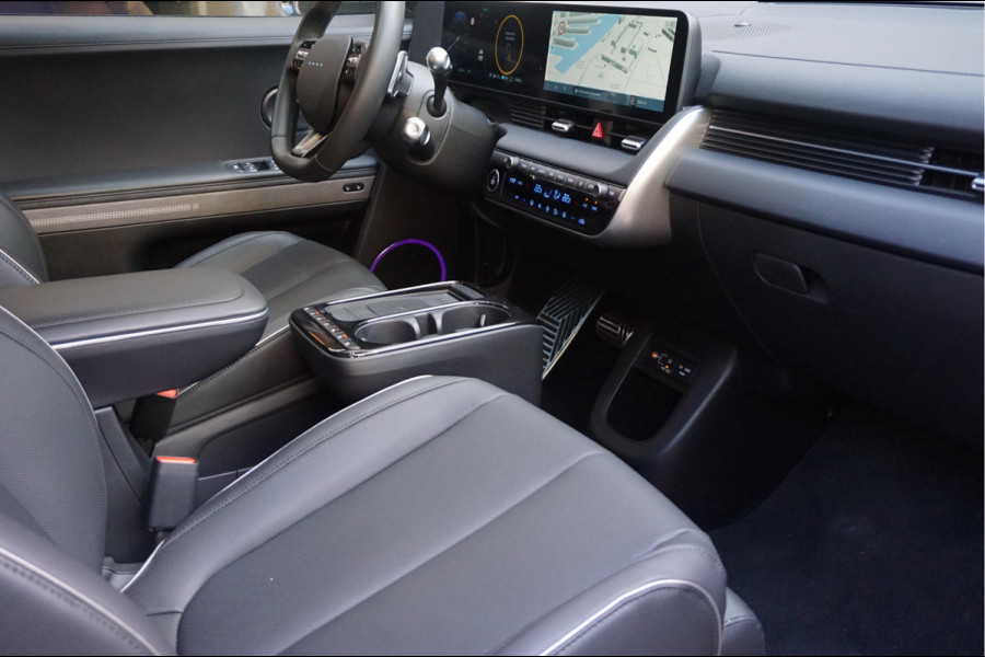 Hyundai IONIQ 5 Lounge 84 kWh | Long Range | LEER | Head Up Display | Adaptive + Lane | Memory + stoel- en stuurverwarming + stoelkoeling | Premium audio | 360 camera | Sfeerverlichting | BTW