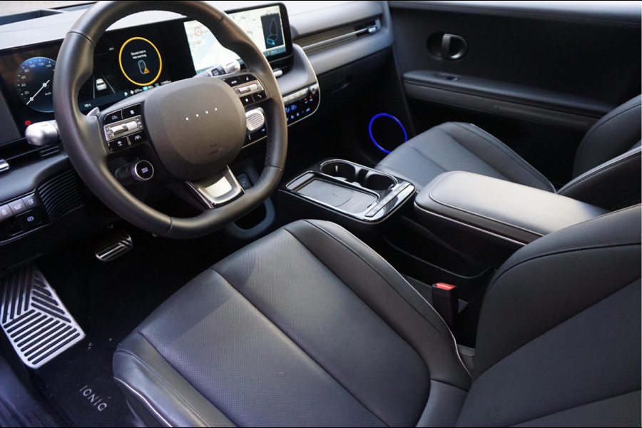 Hyundai IONIQ 5 Lounge 84 kWh | Long Range | LEER | Head Up Display | Adaptive + Lane | Memory + stoel- en stuurverwarming + stoelkoeling | Premium audio | 360 camera | Sfeerverlichting | BTW