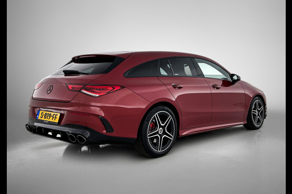 Mercedes-Benz CLA-Klasse Shooting Brake 200 AMG Line 5 spaaks lichtmetalen velgen | Navigatie | MBUX wide screen | Parking support met camera | speciale uitlaten achter Inclusief 24 maanden MB Certified garantie voor Europa.