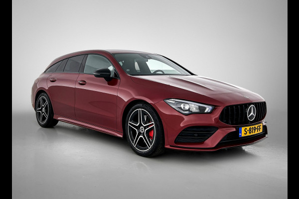 Mercedes-Benz CLA-Klasse Shooting Brake 200 AMG Line 5 spaaks lichtmetalen velgen | Navigatie | MBUX wide screen | Parking support met camera | speciale uitlaten achter Inclusief 24 maanden MB Certified garantie voor Europa.
